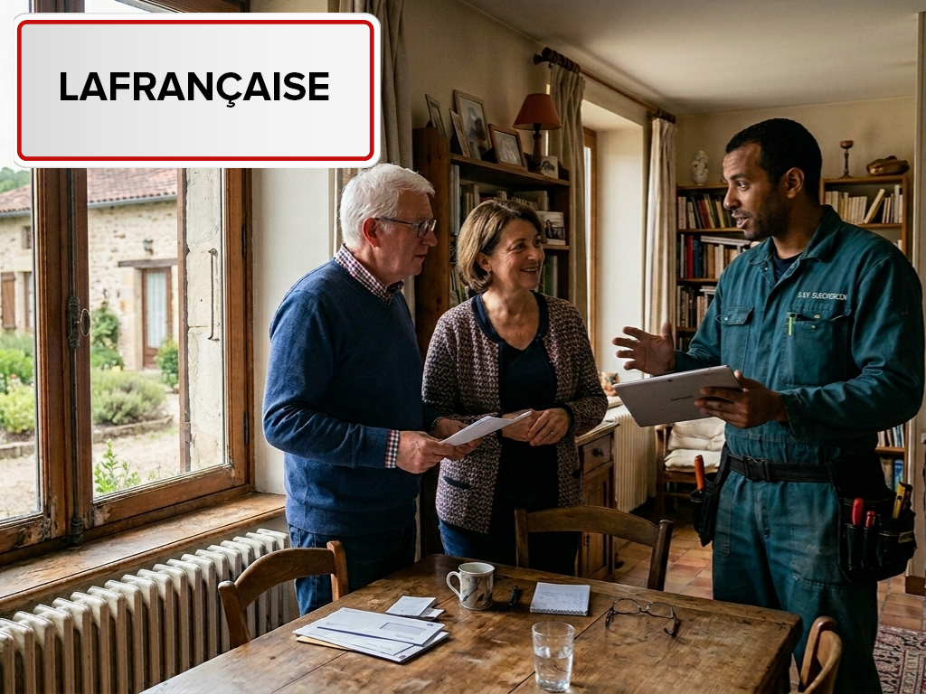 Installation de pompe à chaleur à Lafrançaise (82130) en Tarn-et-Garonne