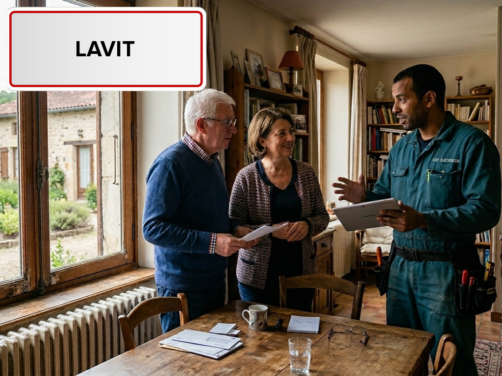 Installation de pompe à chaleur à Lavit (82120) en Tarn-et-Garonne