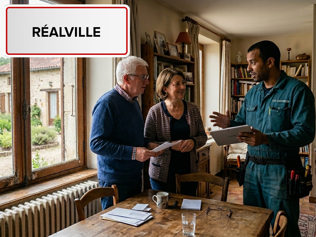 Installation de pompe à chaleur à Réalville (82440) en Tarn-et-Garonne